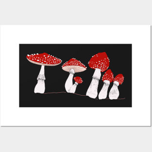 Amanita Posters and Art